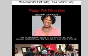 First Friday Email Blasts     